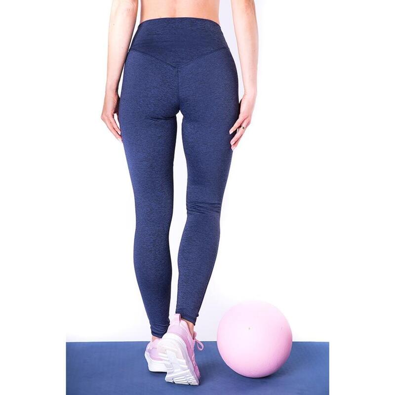 Granatowe legginsy sportowe kształtujące pośladki damskie 2skin JUST NAVY