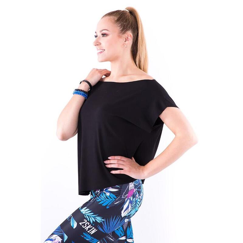 Bluza na fitness damska 2skin SENSUAL BLACK