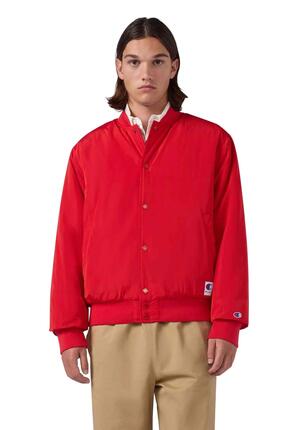 CHAMPION rode knopenfluwelen coachjas - XXL