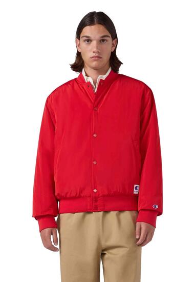 CHAMPION rode knopenfluwelen coachjas - XXL