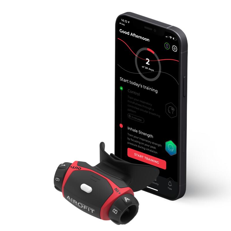 Multisport Entraîneur de Respiration avec guidage et rétroaction en direct