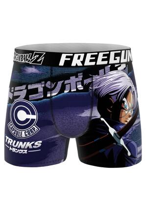 Caleçon boxer pour homme FREEGUN Dragon Ball Z violet, taille XL