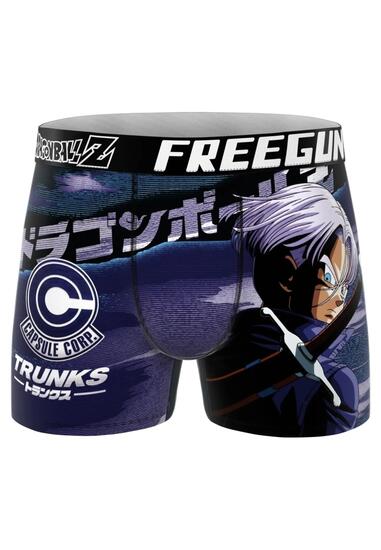 Caleçon boxer pour homme FREEGUN Dragon Ball Z violet, taille XL
