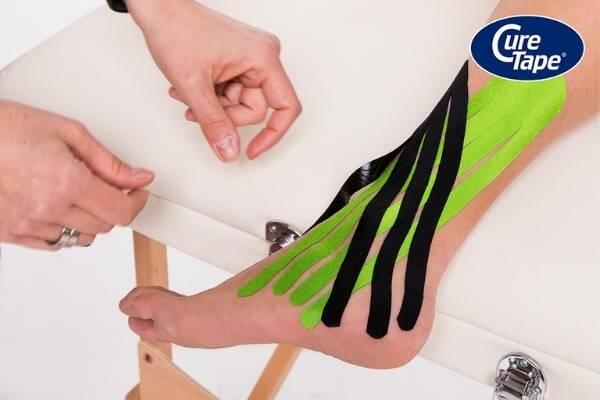 CureTape® Sports Kinesiology Tape Lime 4/8