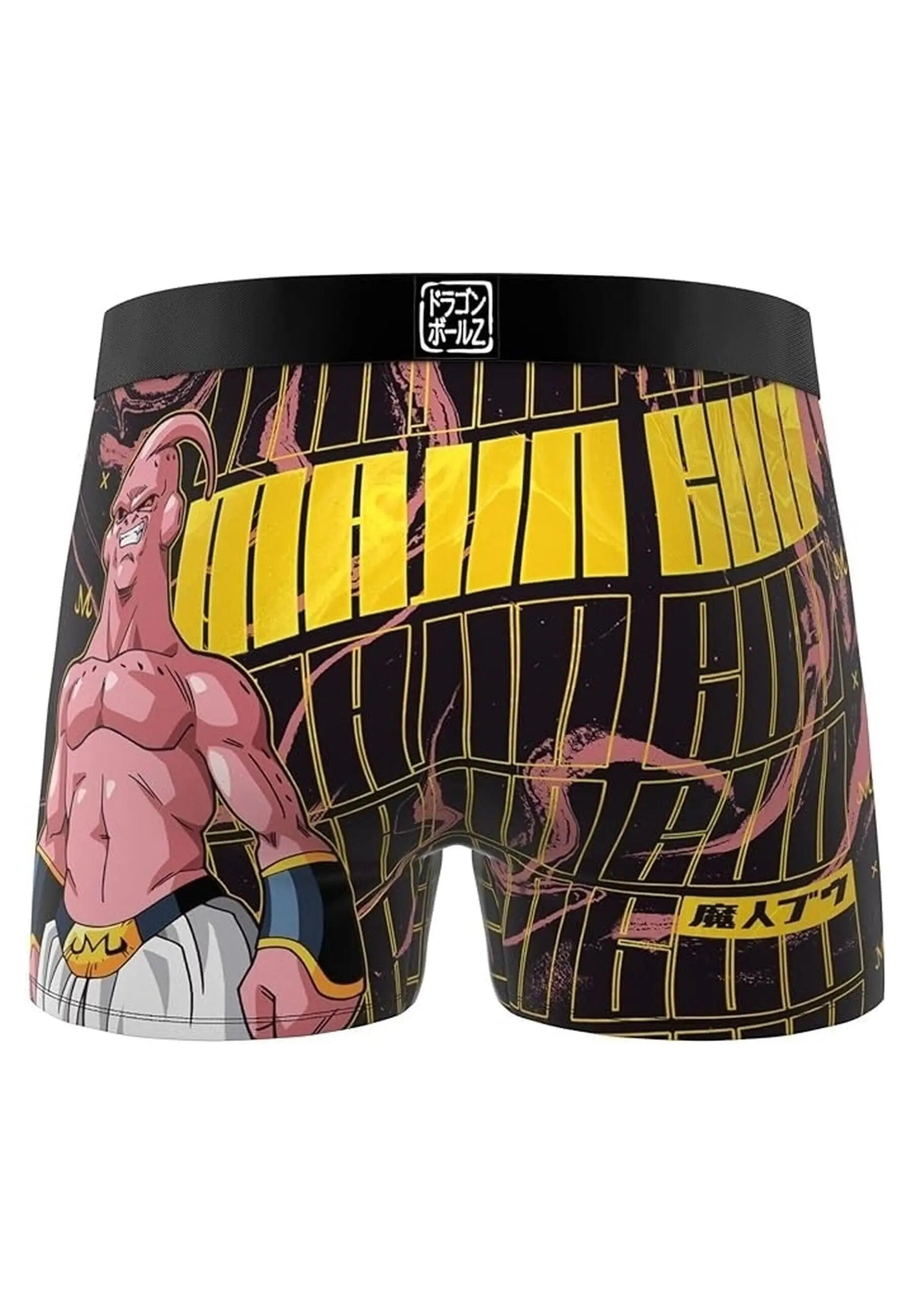 FREEGUN caleçon boxer homme Majin Buu Dragon Ball Z noir, taille S 2/4