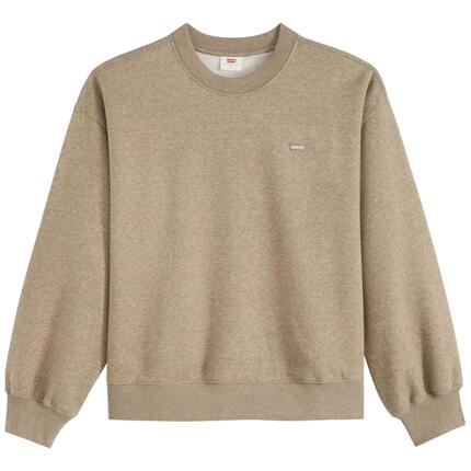 Sweat Levi'S modèle Everyday Crewneck "Taupe Gray Heather" pour femmes