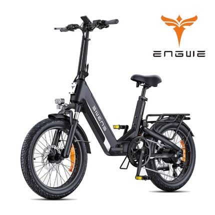 ENGWE L20 3.0 BOOST elektrische fiets, 250W motor, 48V 13,5Ah accu, 20" fat tire