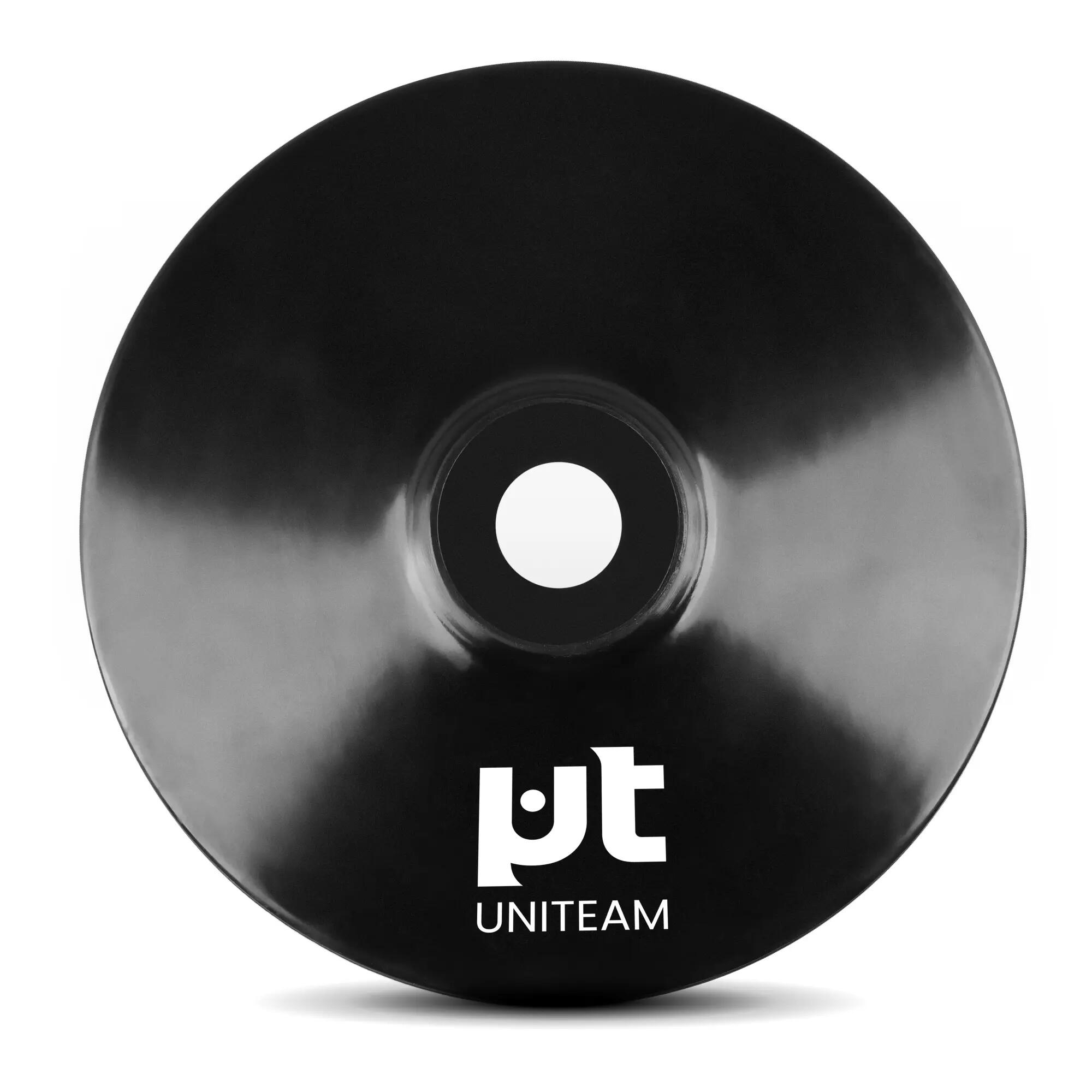 Podstawa gumowa do tyczek i lasek treningowych baza 1kg UNITEAM 8/10