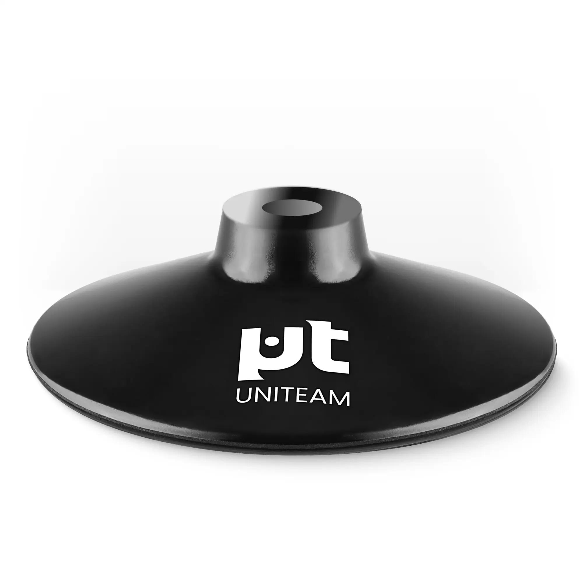Podstawa gumowa do tyczek i lasek treningowych baza 1kg UNITEAM 10/10