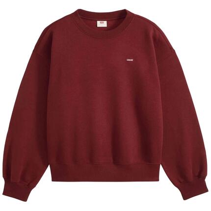 Sweat Levi'S modèle Everyday Crewneck "Warm Cabernet" pour femmes