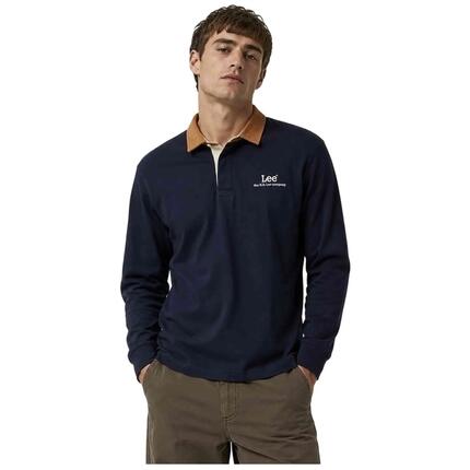 Polo à manches longues Lee modèle 8491370905930 pour homme