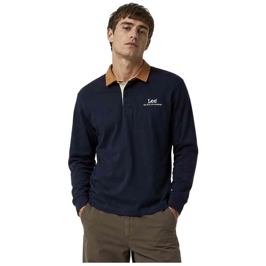 Polo à manches longues Lee modèle 8491370905930 pour homme