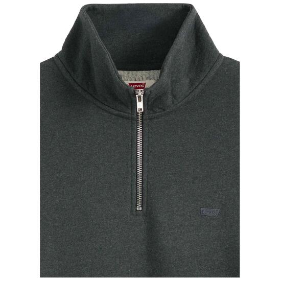 Sweat Levi'S modèle Original Housemark Quarter-Zip "Obscidian Heather pour homme