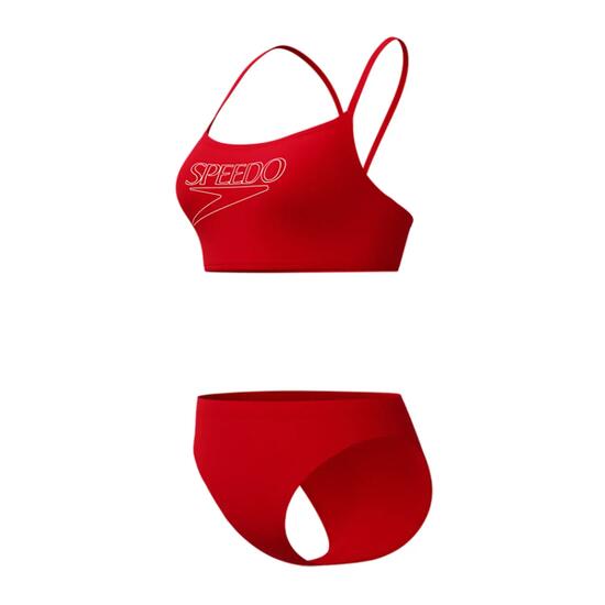 Maillot de bain 2 pièces femme Speedo End+ Logo Thin Strap