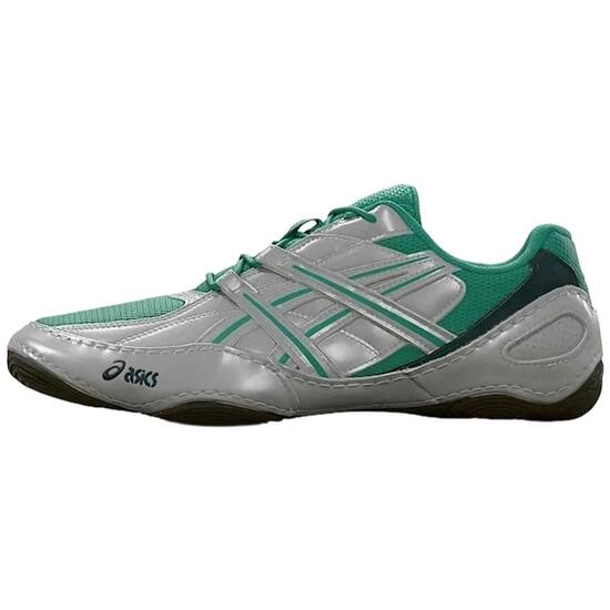 Turnschuhe Asics Modell Hypersync "Gris / Verde" für unisex