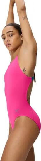 Maillot de bain Femme Club Training Powerback Rose