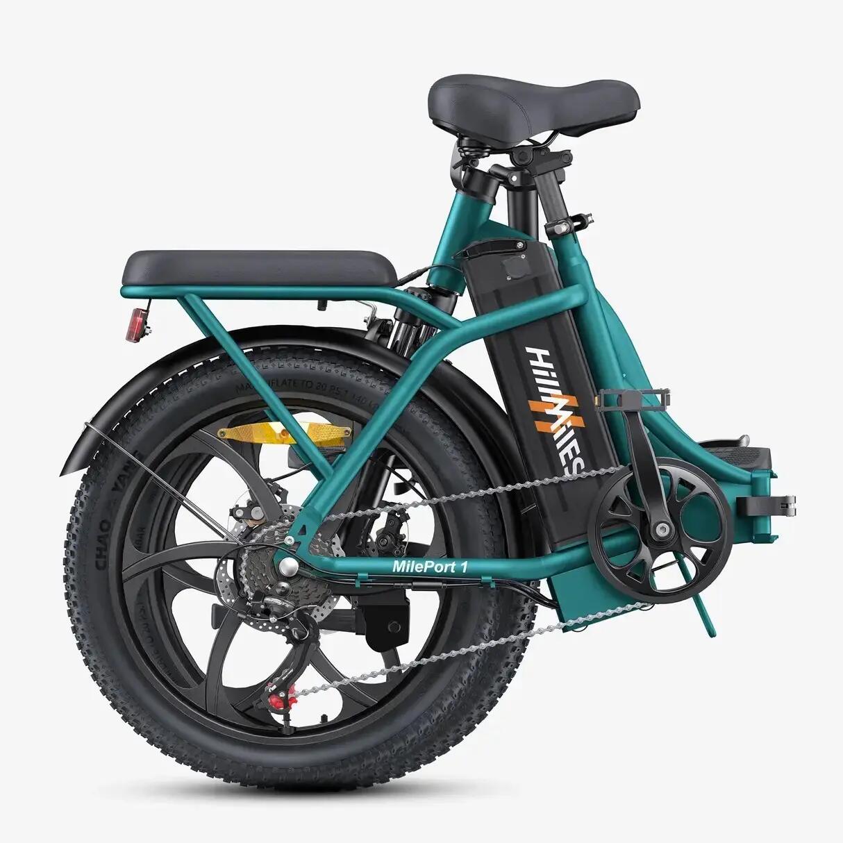 HillMiles MilePort 1 Skladací elektrobicykel Fat Tire 20in 36V 13Ah 100km 7 rý 3/5