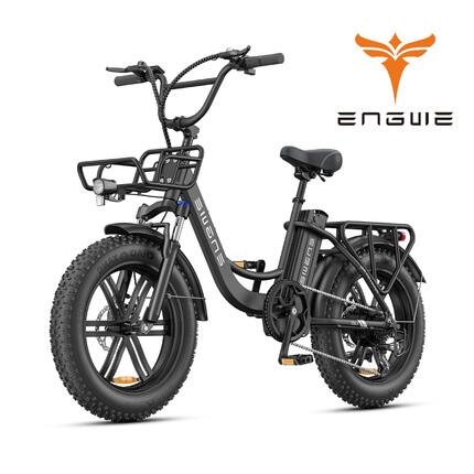 ENGWE L20 BOOST elektrische fiets voor volwassenen, 250W motor, 20" fat tires