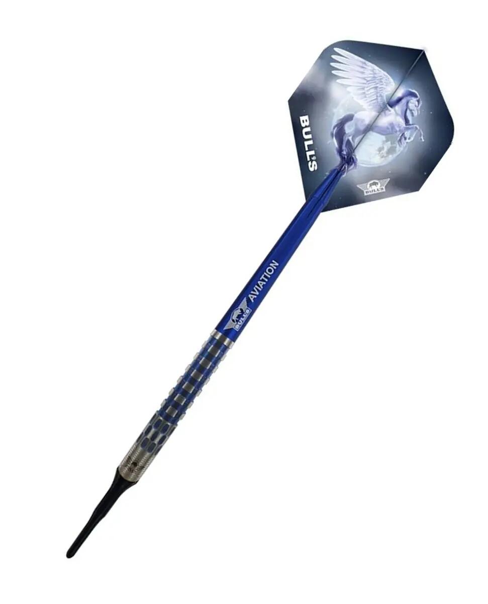 Bull's Softtip Blue Pegasus 95% Tungsten  C 22 gr 2/5