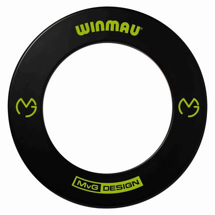 MvG Edition dartbord surround zwart