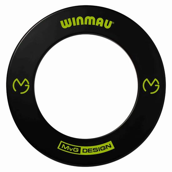 MvG Edition dartbord surround zwart