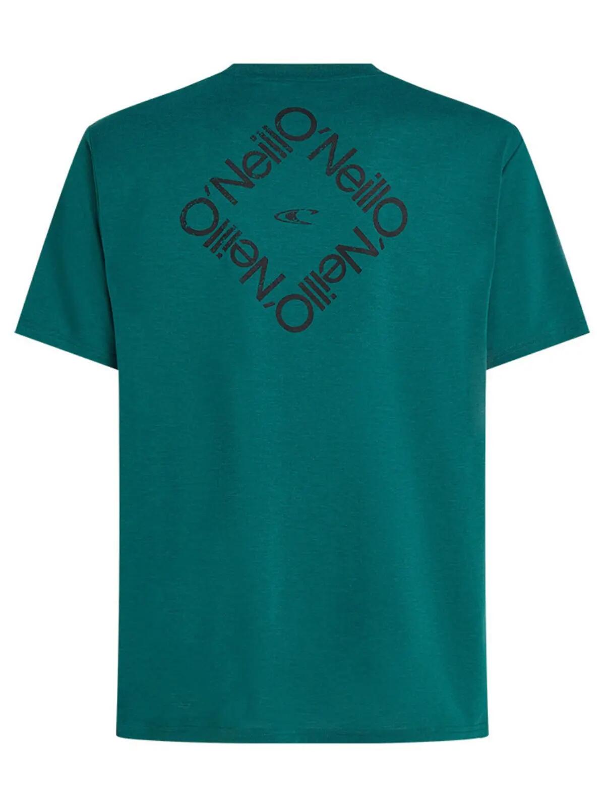 T-shirt col rond homme Hybrid Polygiene Vert 6/6