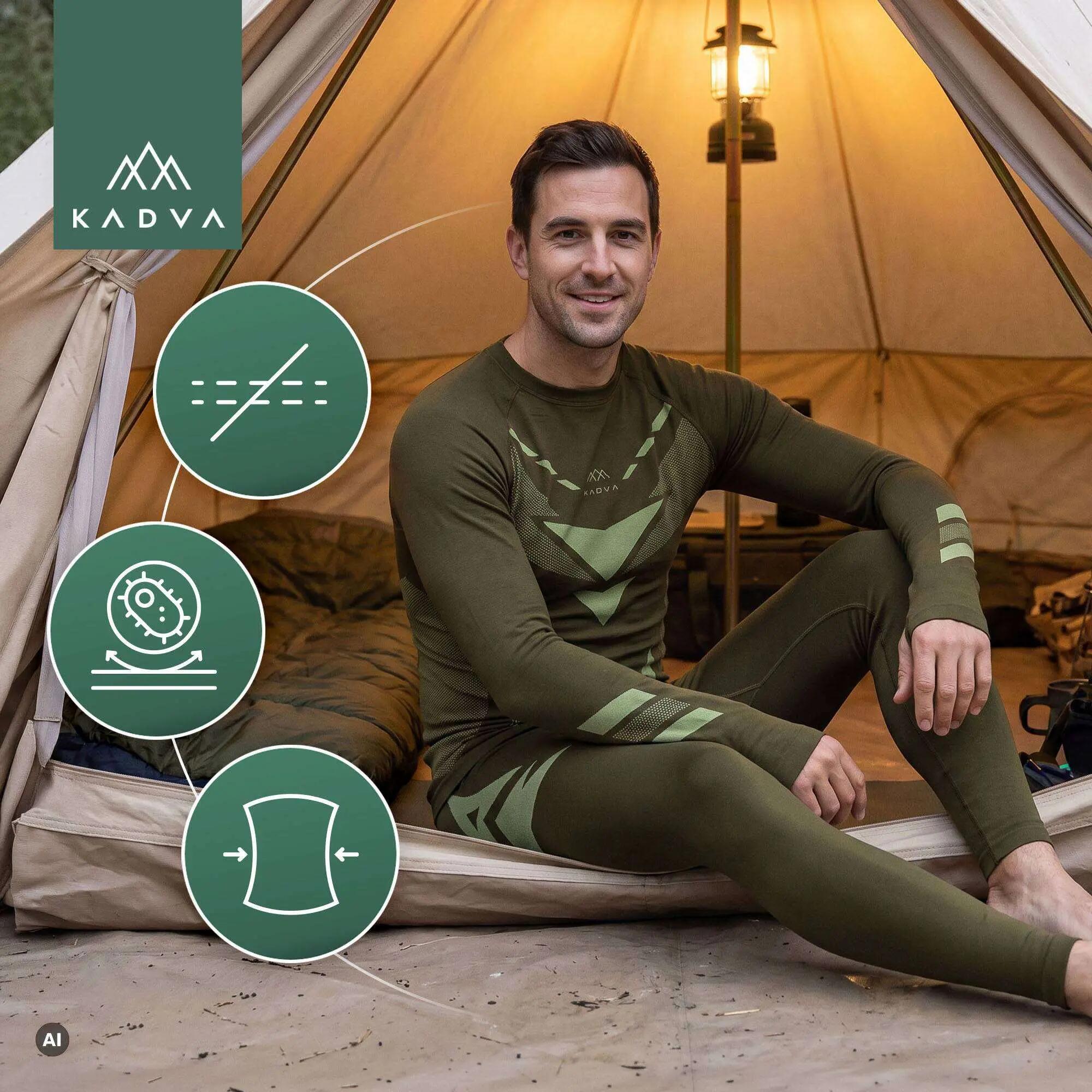 Sada pánského termoprádla KADVA ALPINESTEP THERMO LIGHT PLUS 6/7