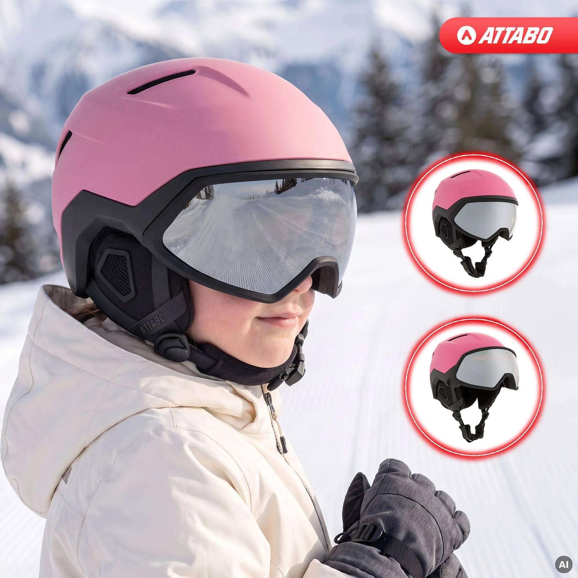 Dětská lyžařská helma ATTABO Avens 3.0 Jr Visor ERT 3/7
