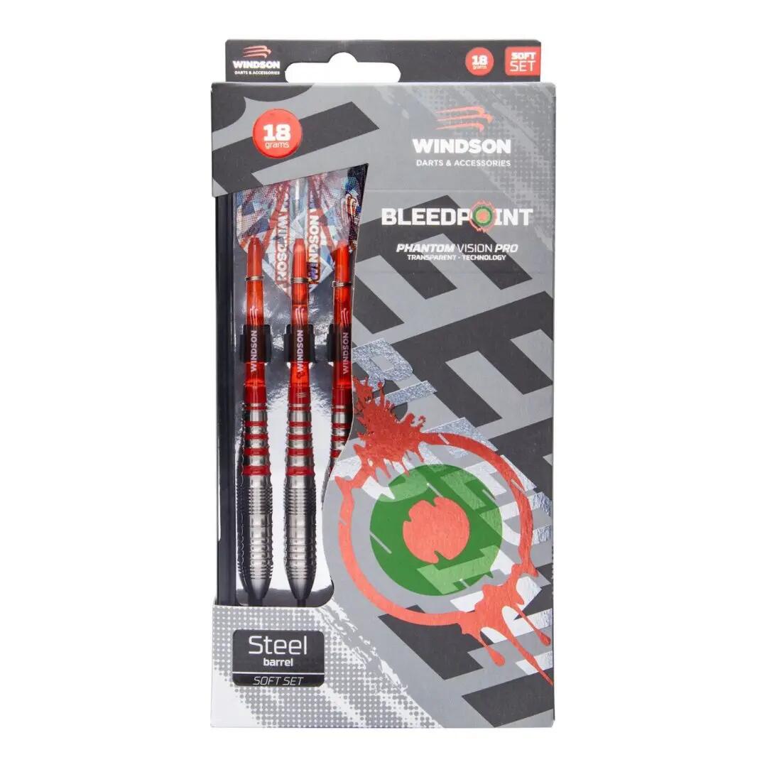 Dart-Set BLEEDPOINT 18g Steel – Soft 5/6