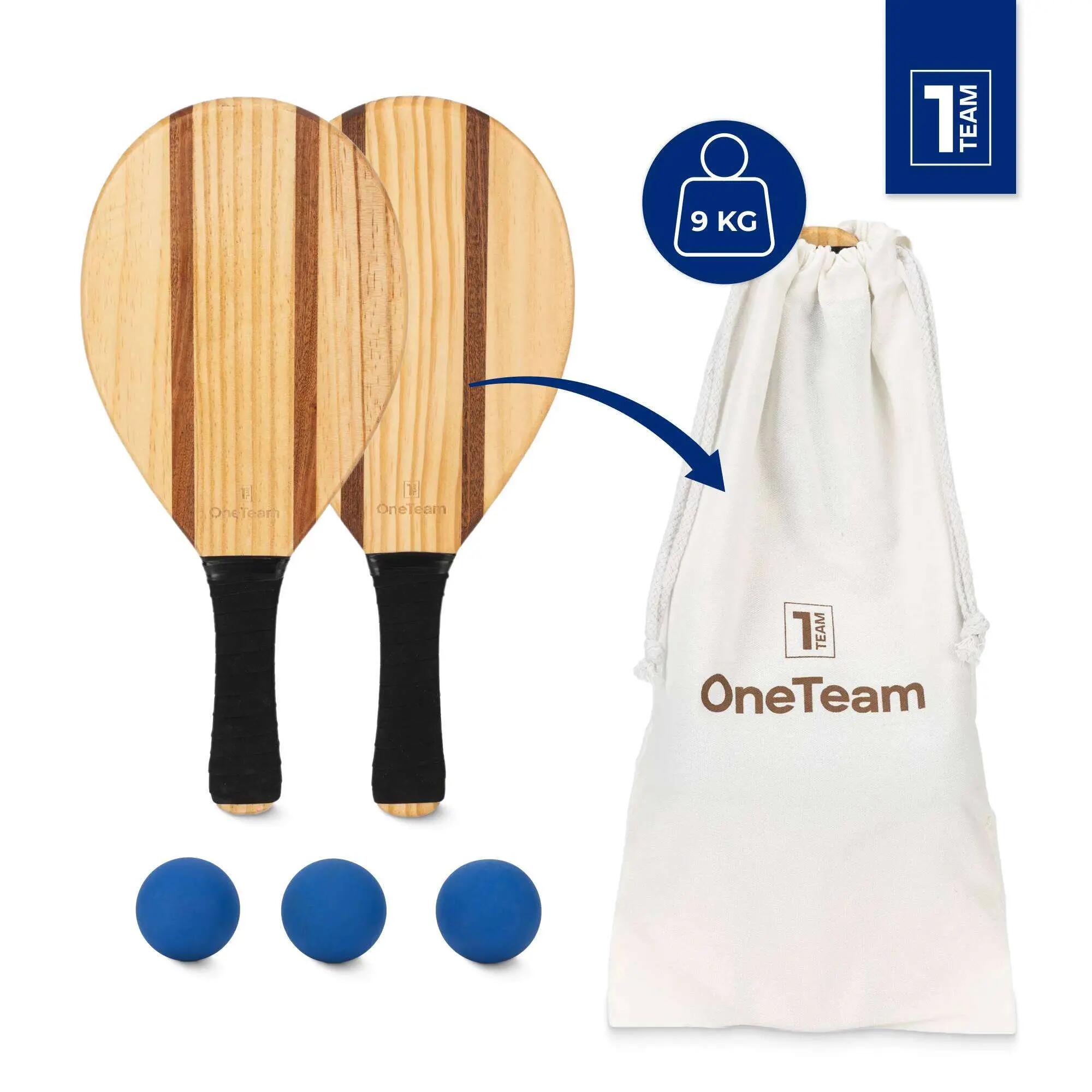Set de beach tennis OneTeam Beach Play 5/11