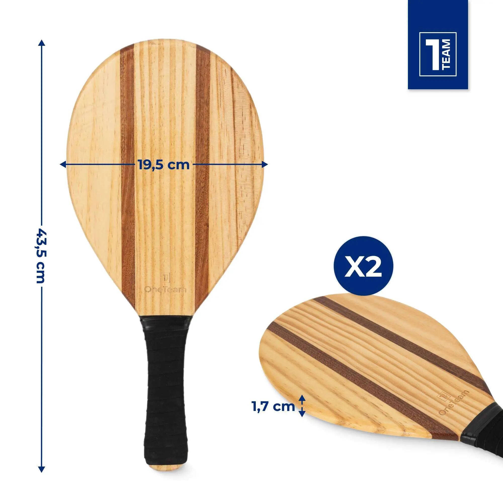 Set de beach tennis OneTeam Beach Play 2/11