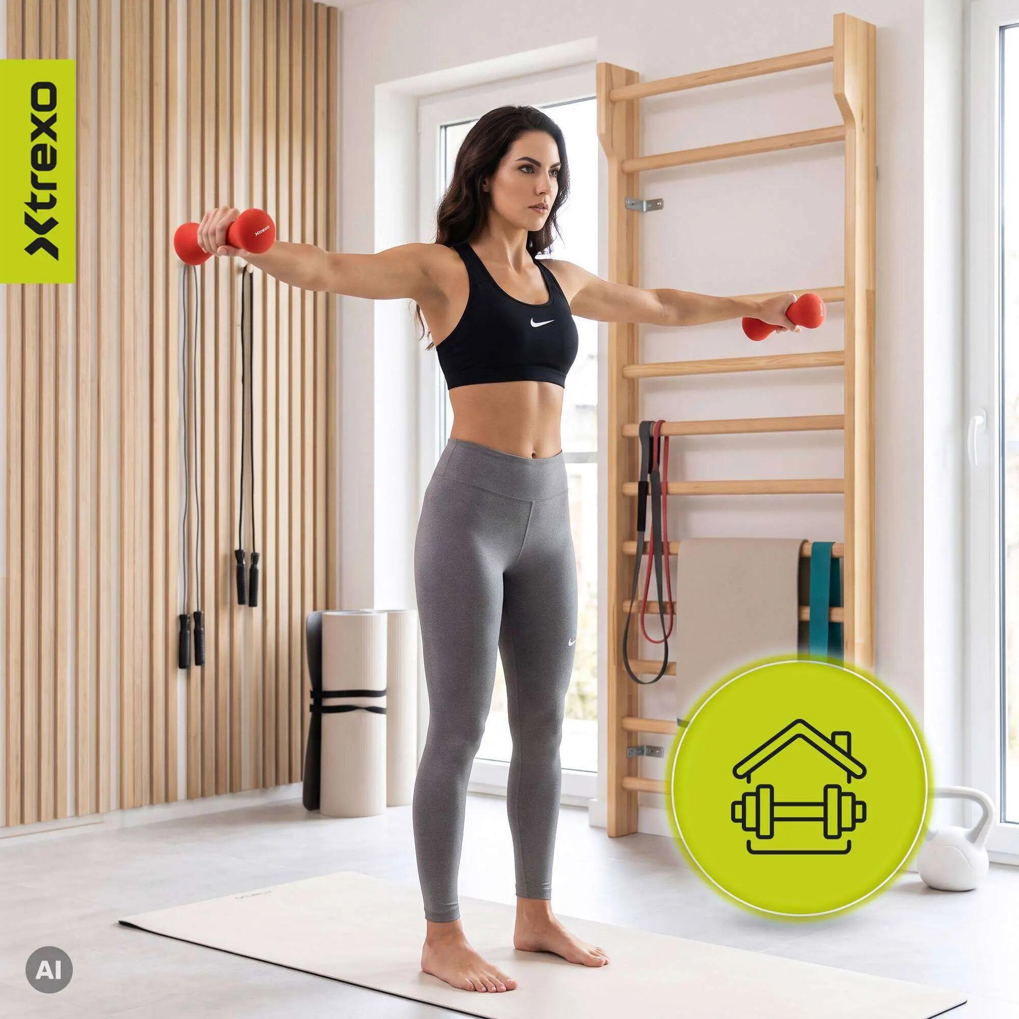 XTREXO TX0-B4M011 neoprén kézisúlyzó 3 kg 7/8