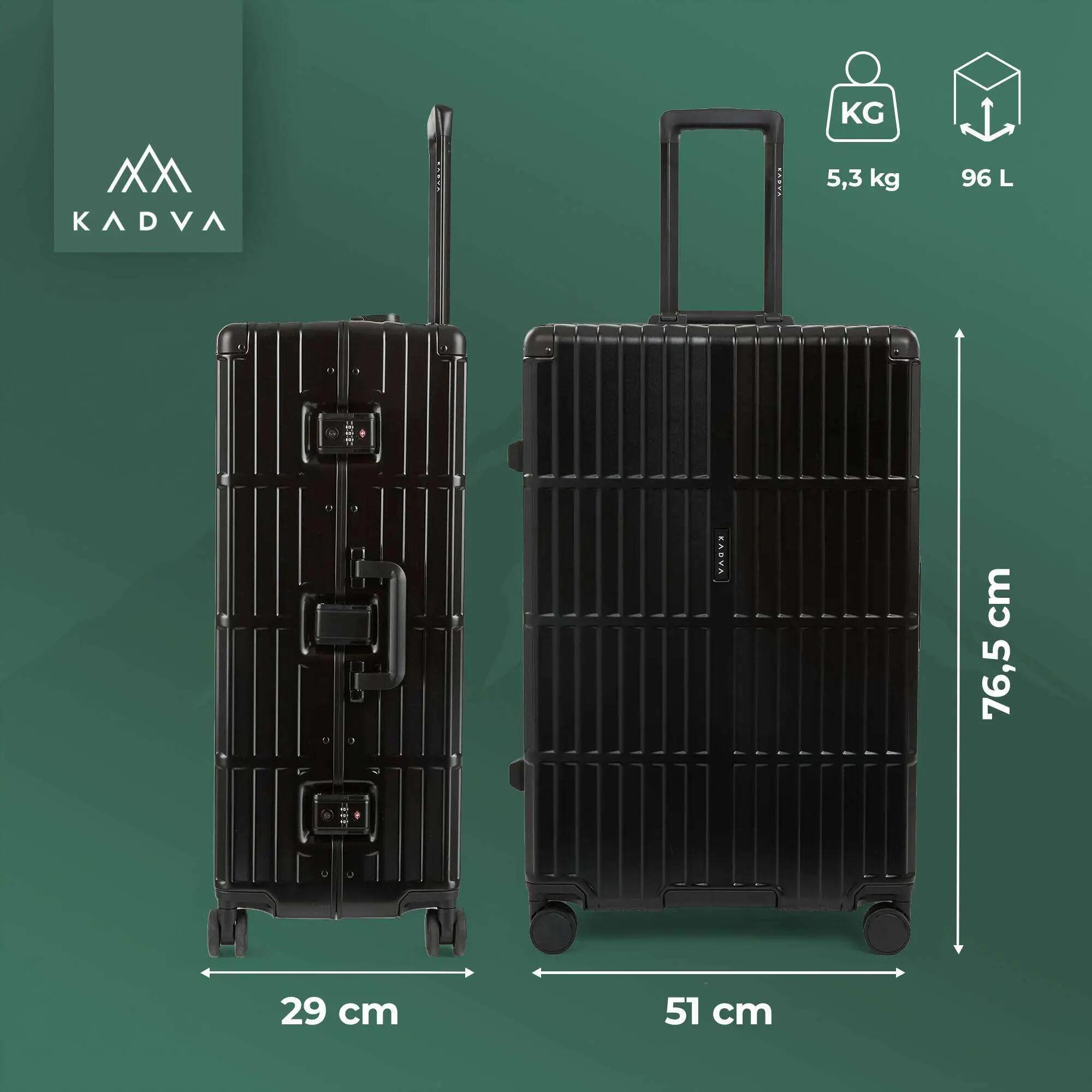 Valigia da viaggio grande KADVA Tigre 96 2/9