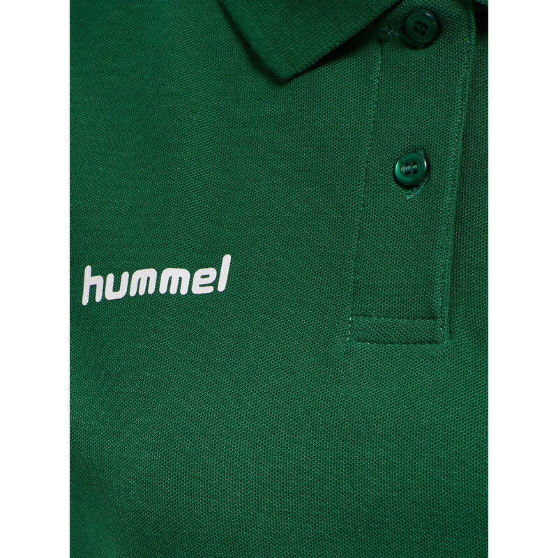 Camisa pólo feminina Hummel hmlGO cotton