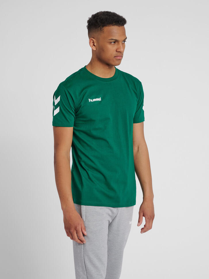 Koszulka sportowa z krótkim rękawem męska Hummel hmlGO cotton