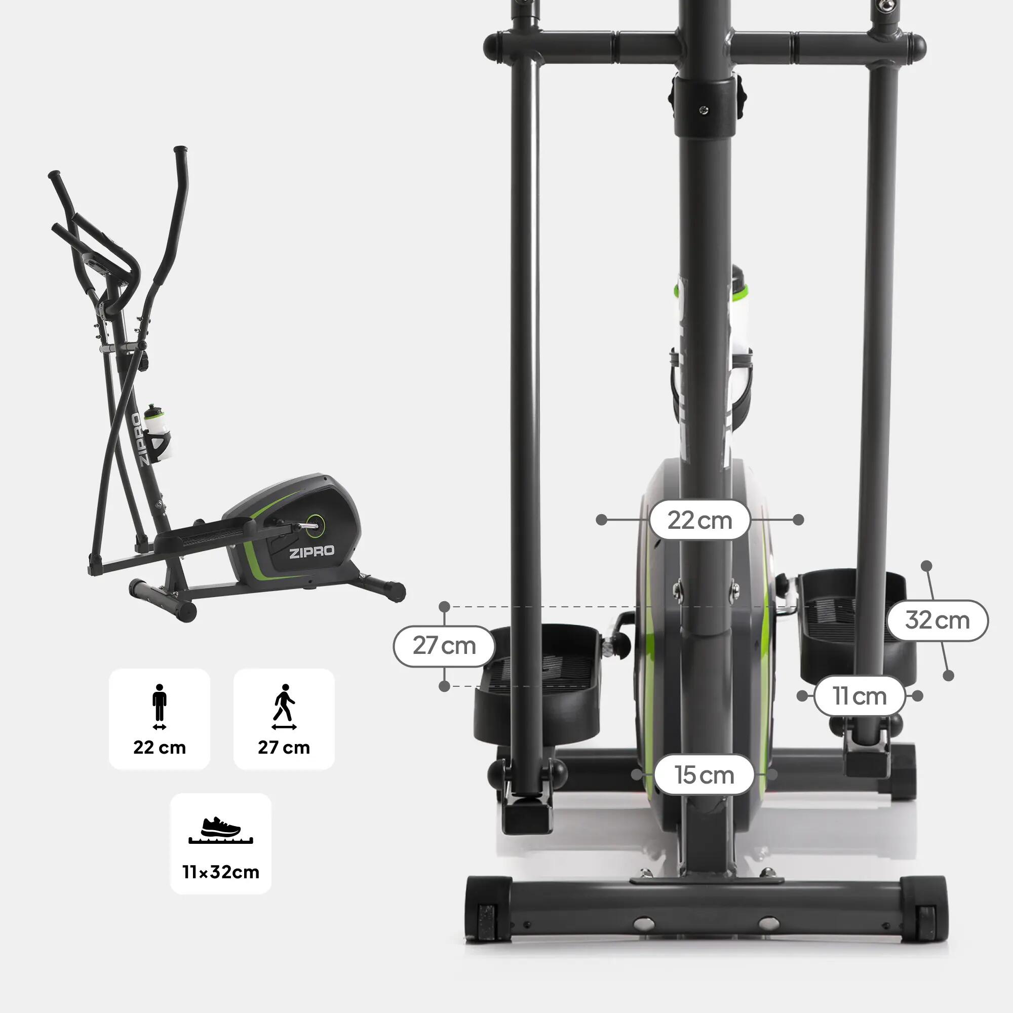 Vélo elliptique magnétique Zipro Neon fitness et cardio 4/16