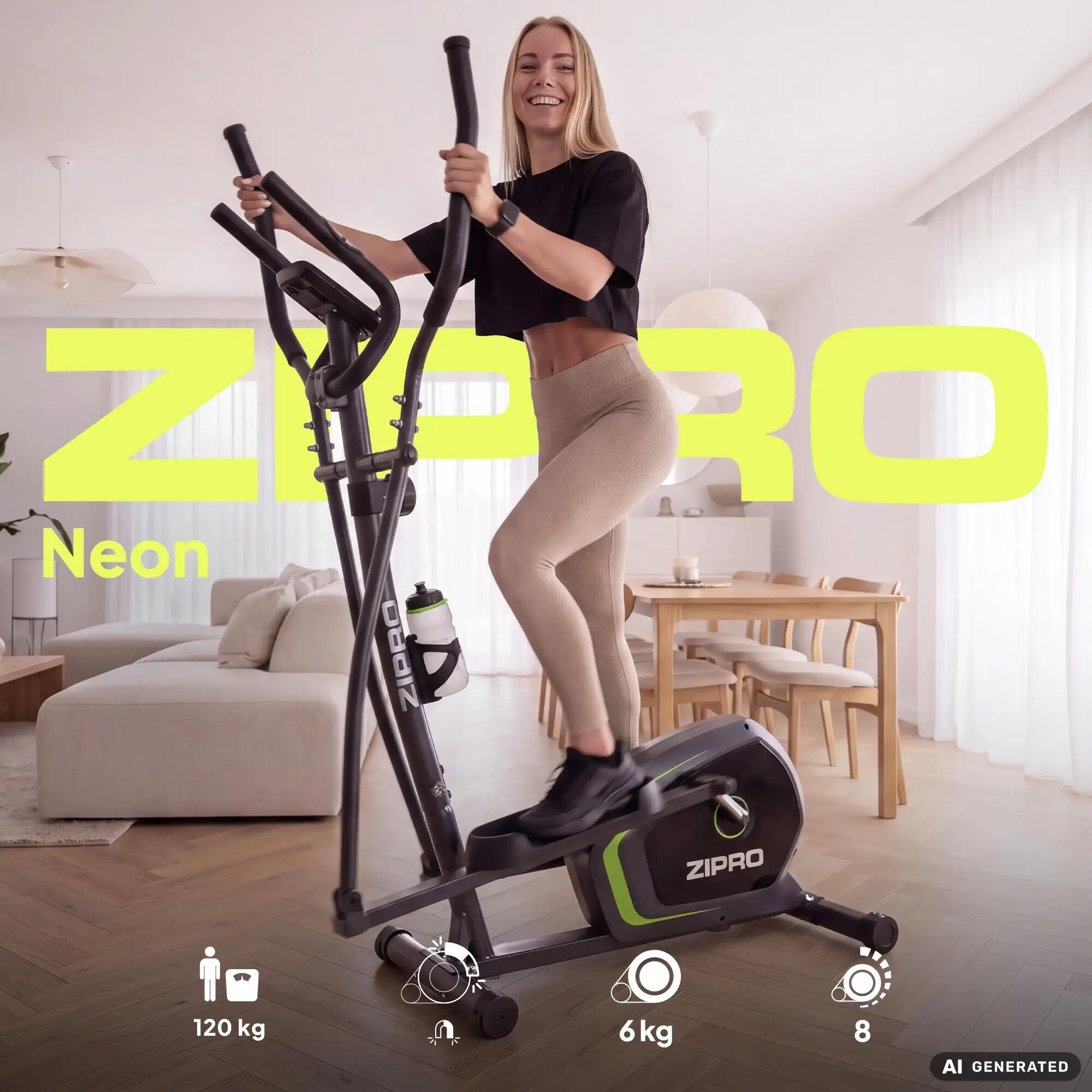 Vélo elliptique magnétique Zipro Neon fitness et cardio 3/16
