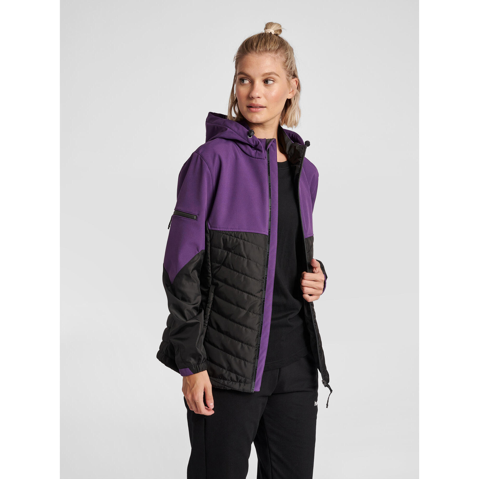Hummel - Fermeture Éclair Combinaison Hmlnorth Femme Hummel - Manteau - Bleu|violet - 48 Xl - Decathlon