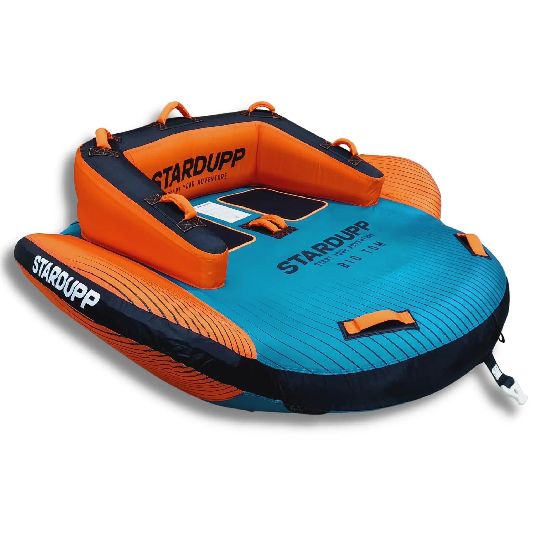 Stardupp Big Tom Funtube - 2 persone - Ciambella gonfiabile per dietro la barca 1/8