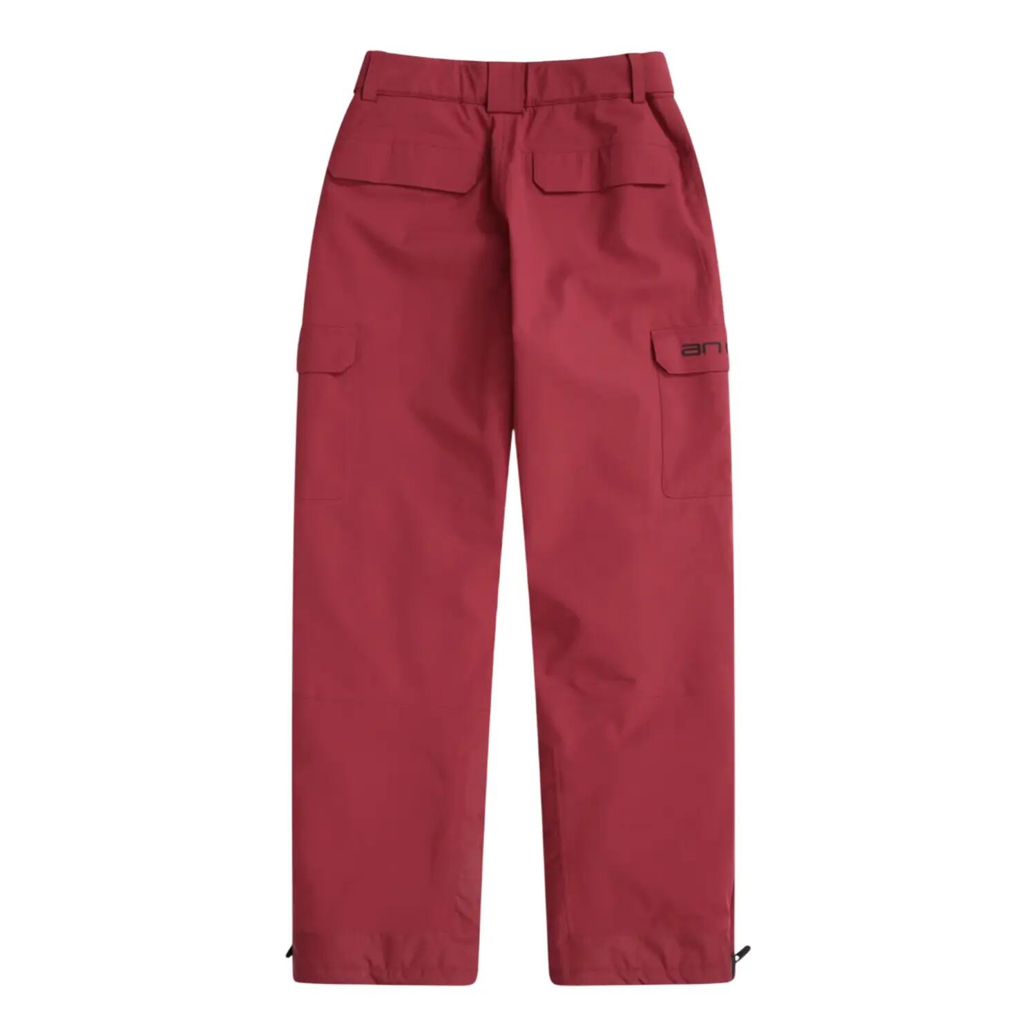 Donna Pantaloni Da Sci Animal Glaze Rosso 2/6