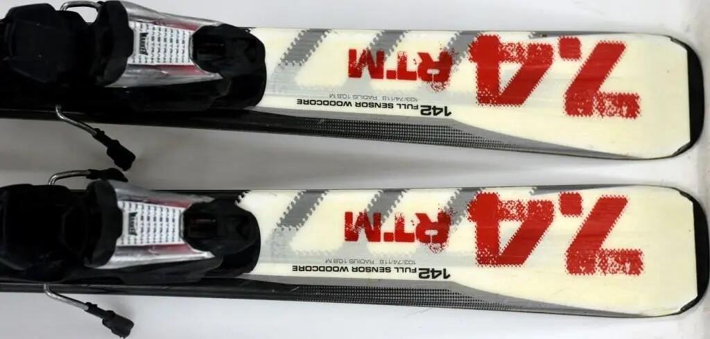 Second Life - Narty Völkl RTM 7.4 142 cm stan dobry 5/11