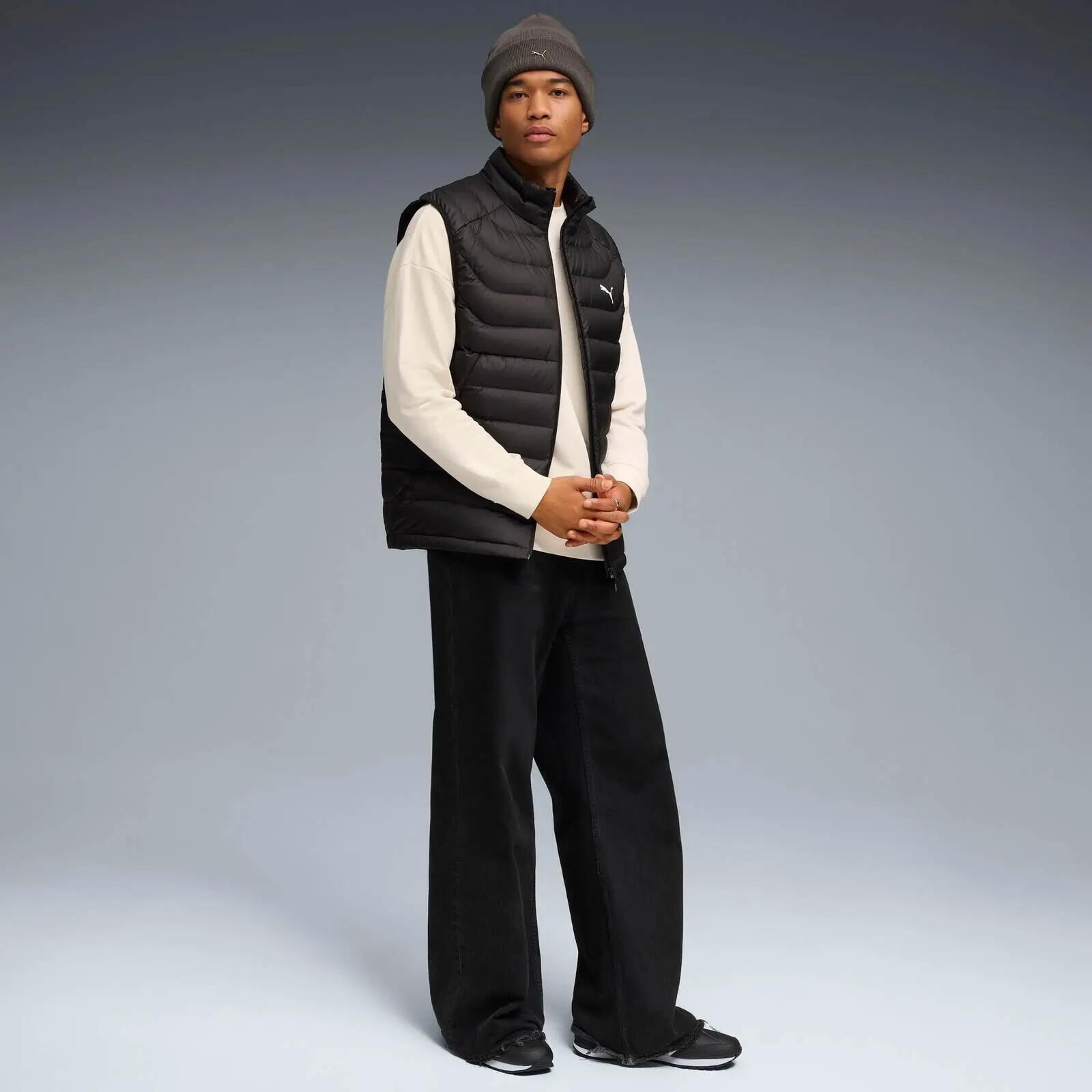 Férfi, poliészter - Vest Puma Packlite Down Vest 3/5