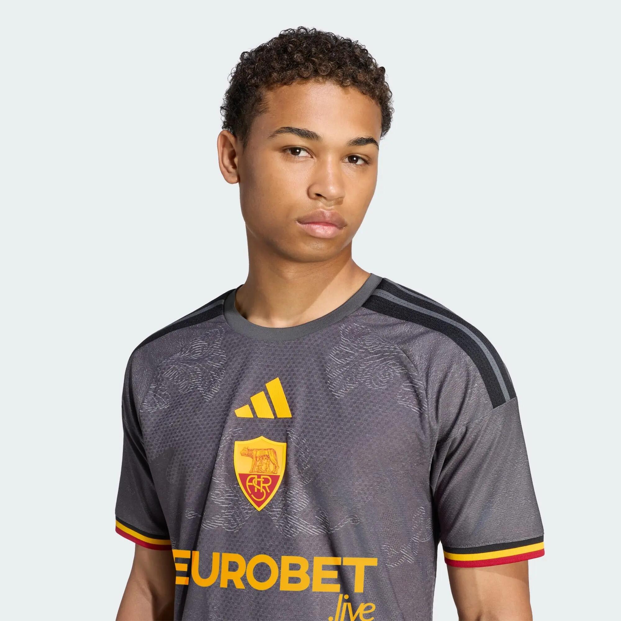 AS Rom 26/27 Authentic Ausweichtrikot 4/7