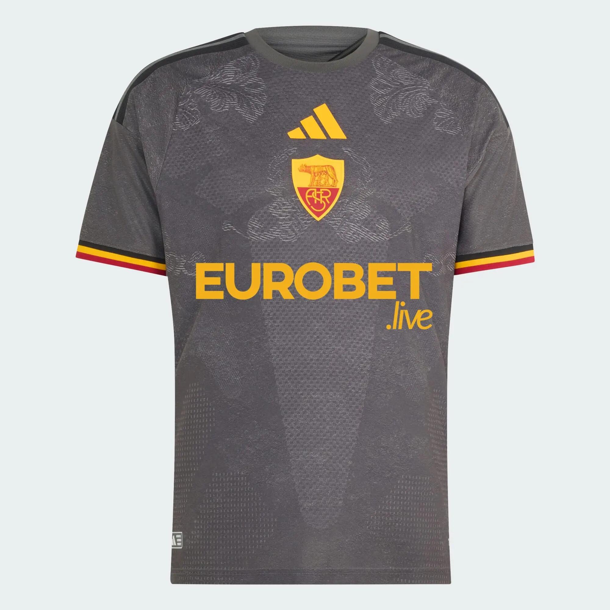 AS Rom 26/27 Authentic Ausweichtrikot 2/7