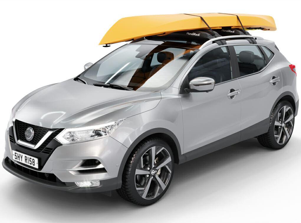 HandiRack Multiuse Universal Inflatable Roof Rack For Kayaks Canoes Boards HANDIWORLD Decathlon