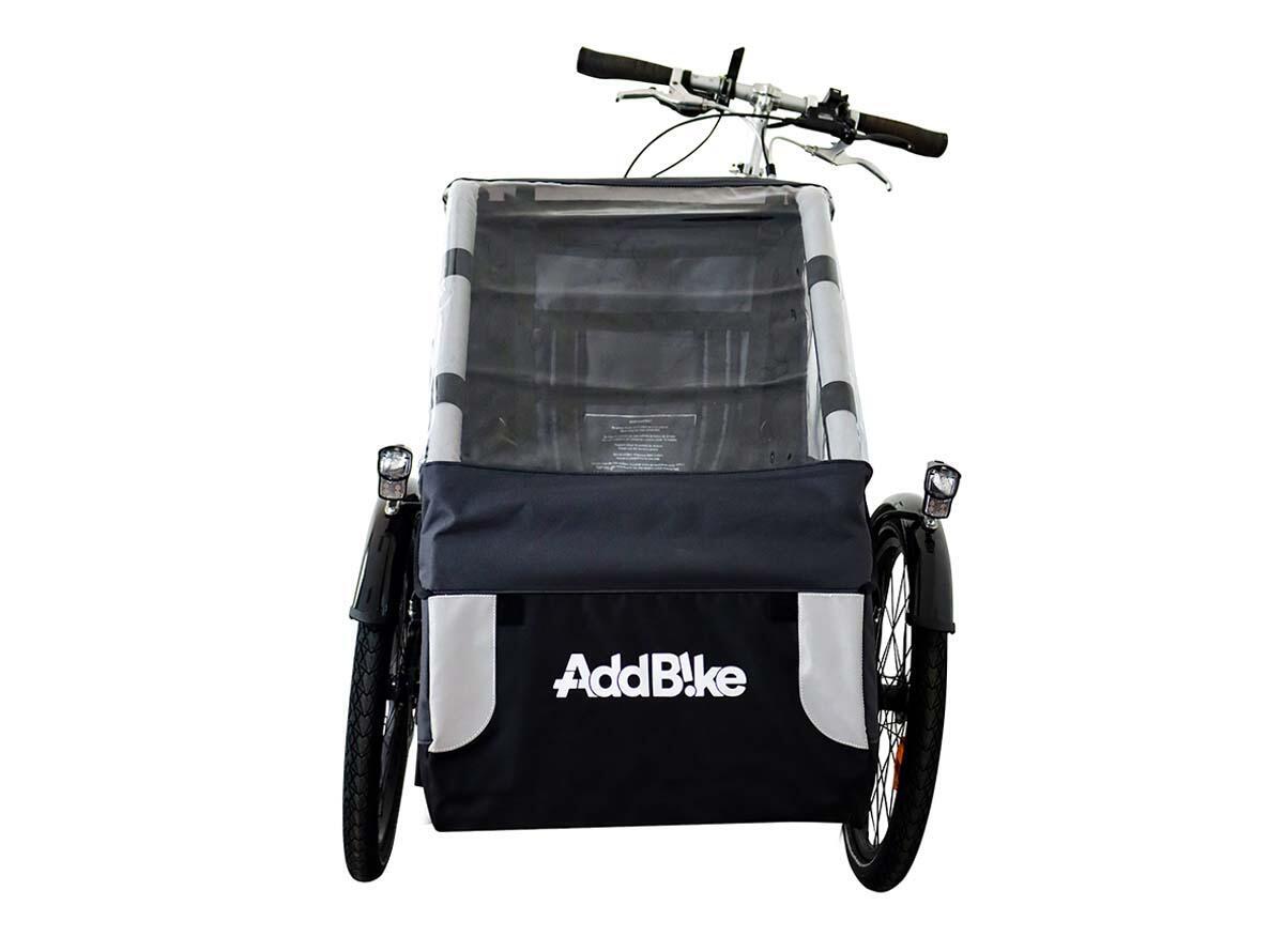 Kit triciclo per adulti trasporto bambini ADDBIKE DECATHLON