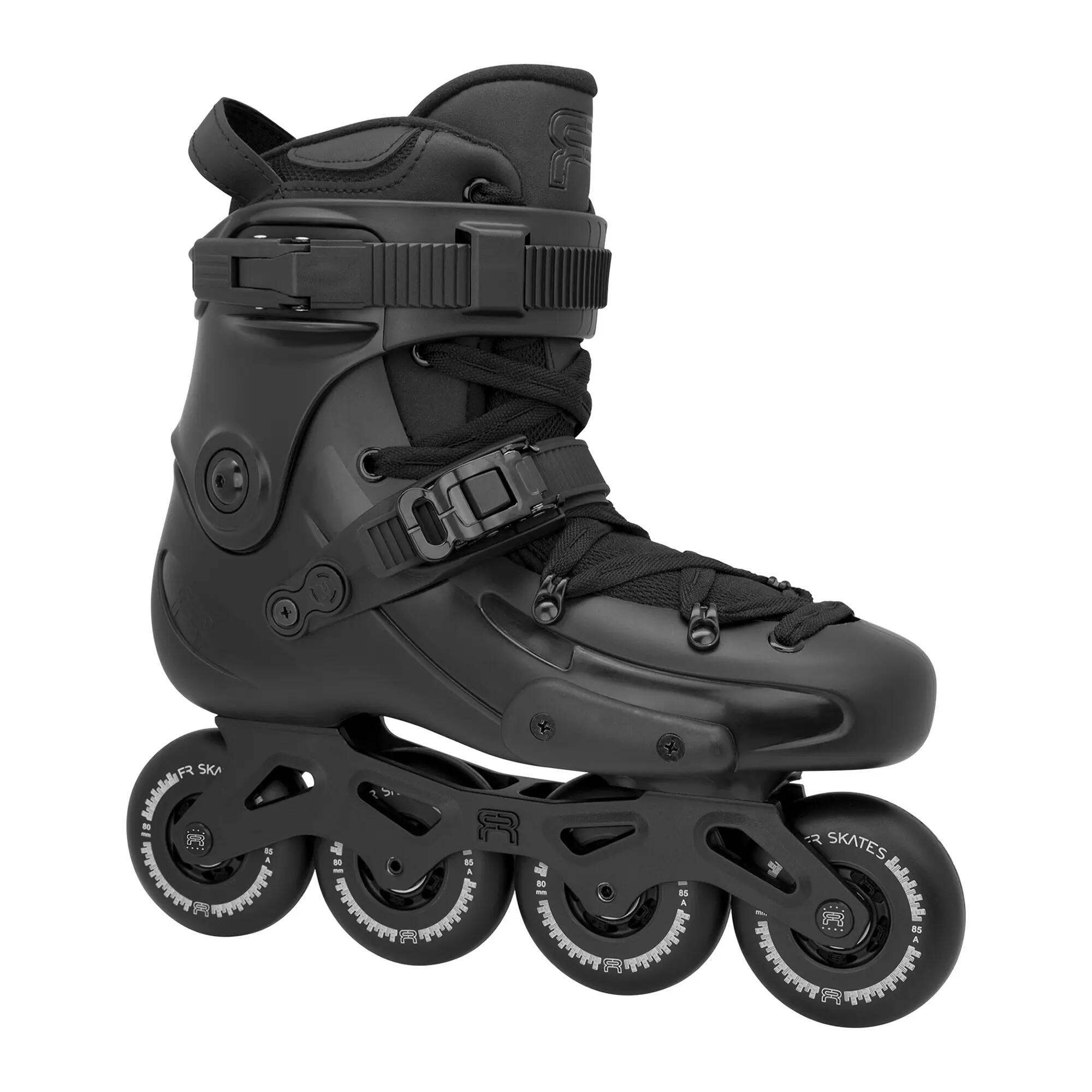 FR 3 80 X3R - Unisex In-Line FreeStyle, City Skating & FreeRide Skates – Black 2/7