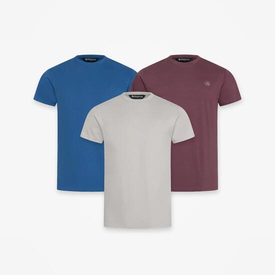 DEPROC ACTIVE LAGUN T-shirts homme en pack de 3