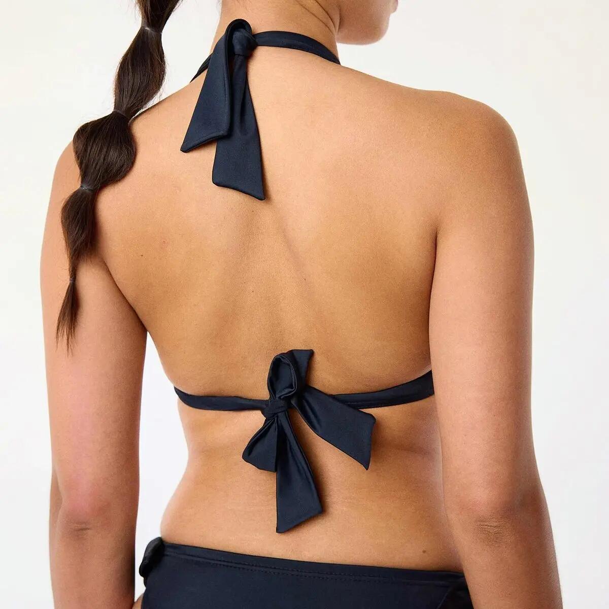 Bikinitop Dames triangel om te strikken | Doris 3/6