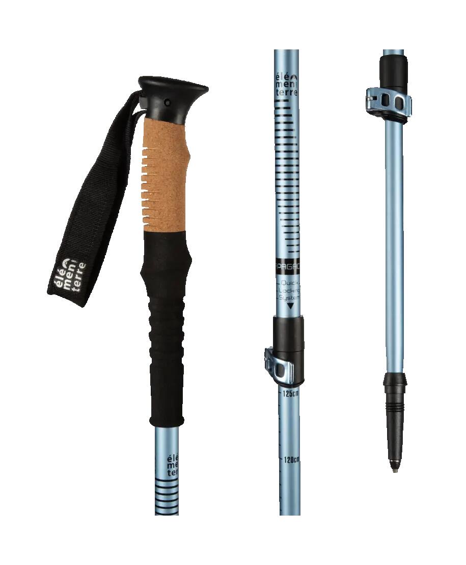 Wander Und Trailrunning Unisex - ÉLÉMENTERRE  2 Stick Apagado - Blue 1/1